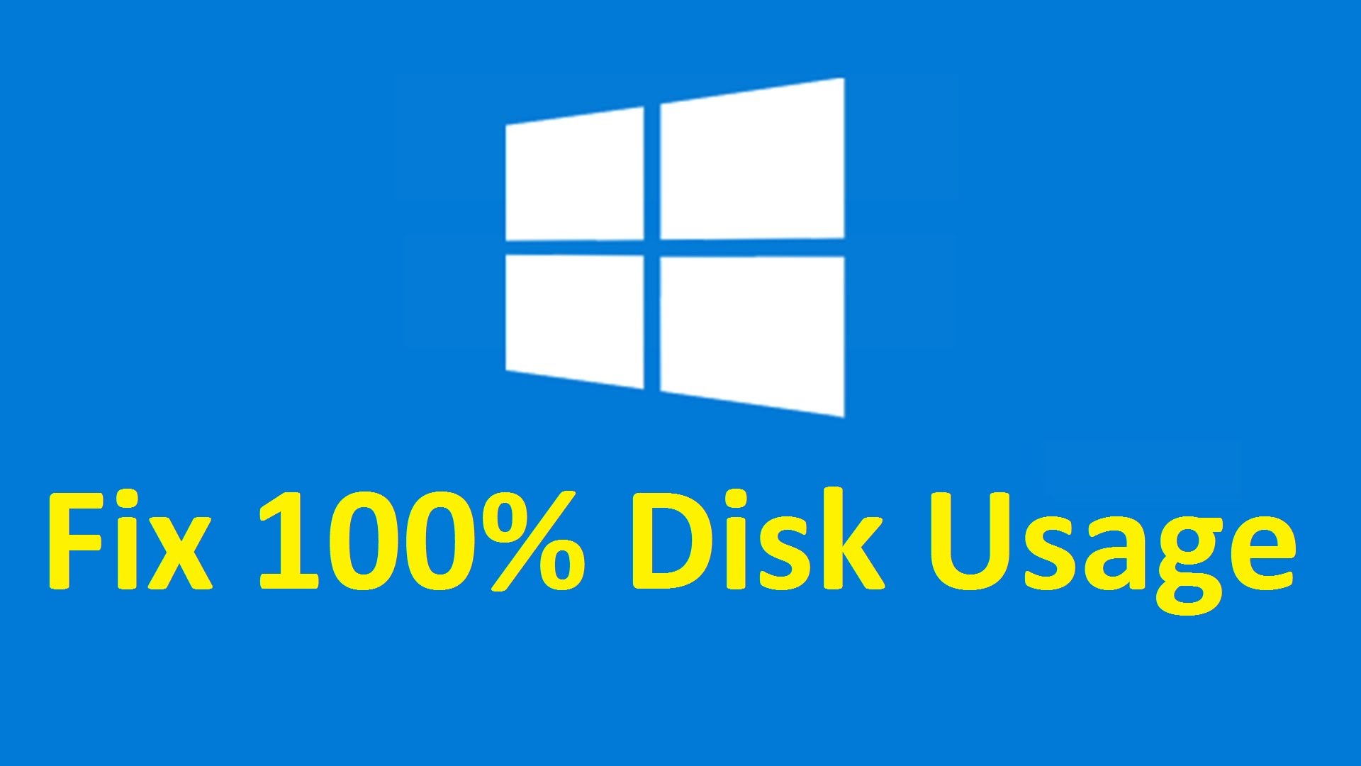 high cpu memory and disk usage windows 10